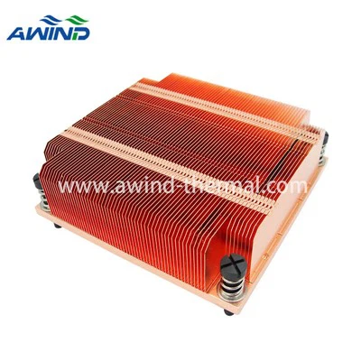 Issiqlik trubkasi bilan alyuminiy radiatorli radiatorlar